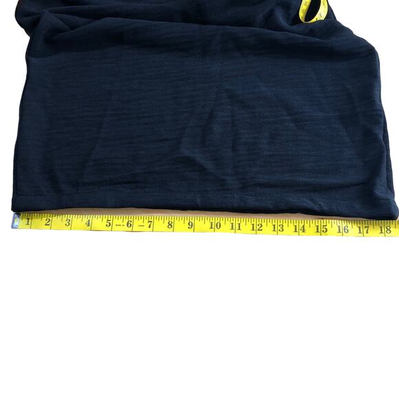 NEW NoTag Ces Femme Black Wide Leg Jumpsuit Romper Made in USA Womens Size Large - Picture 11 of 12